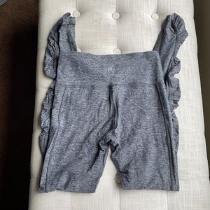 Lululemon Ruched Gray Leggings